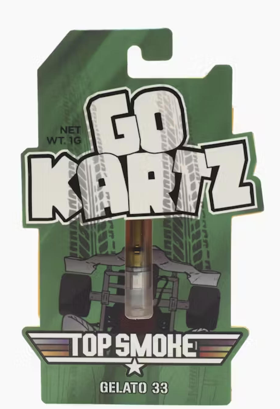 Photograph of product: Go Kartz by Top Smoke | Distillate 510 Carts | Gelato 33