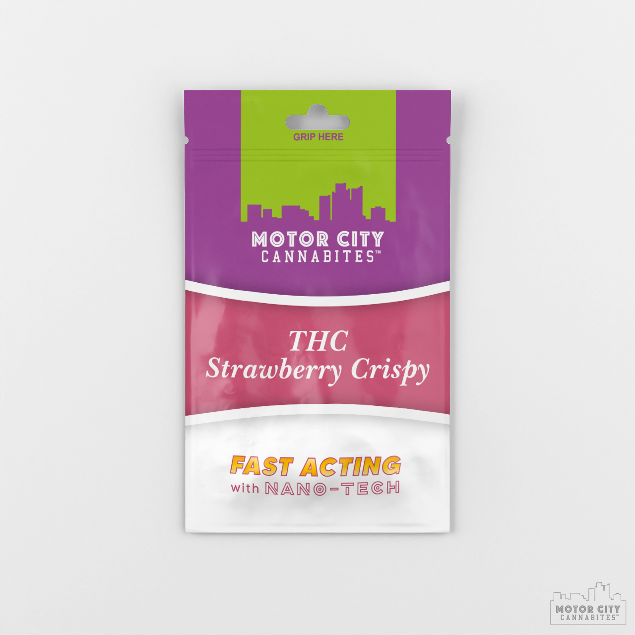 Photograph of product: AU MCC: Strawberry Crispy 200mg