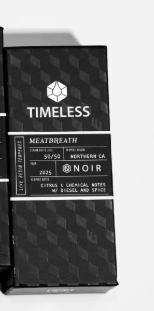 Photograph of product: Noir Live Resin Meatbreath Cartridge 0.5g