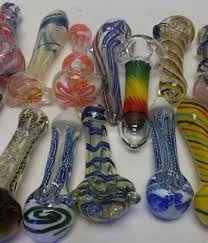 Photograph of product: Glass Pipe - Assorted Styles & Colors - $25