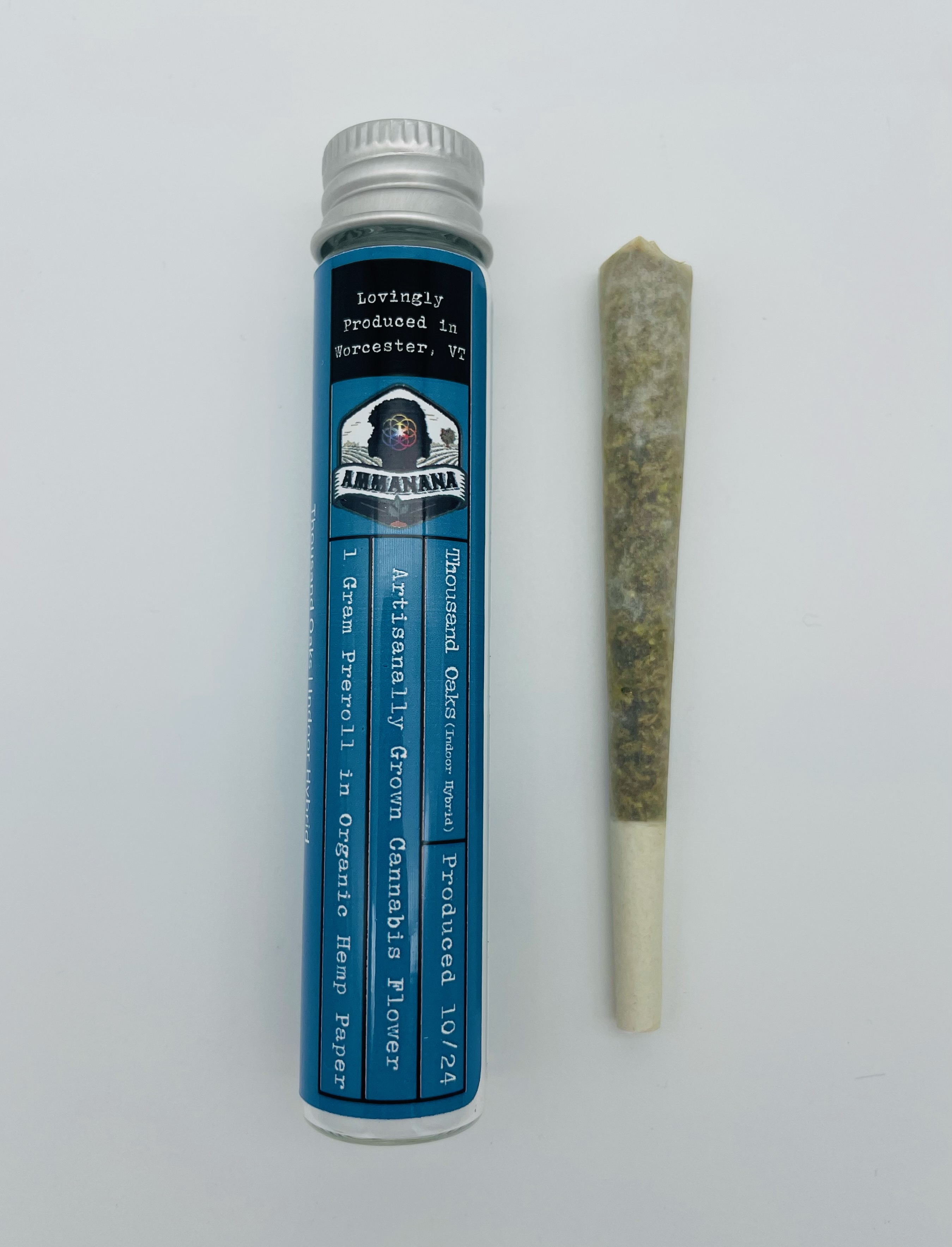Photograph of Product: Ammanana | Thousand Oaks | Pre-Roll | 1g | 20.64% THC