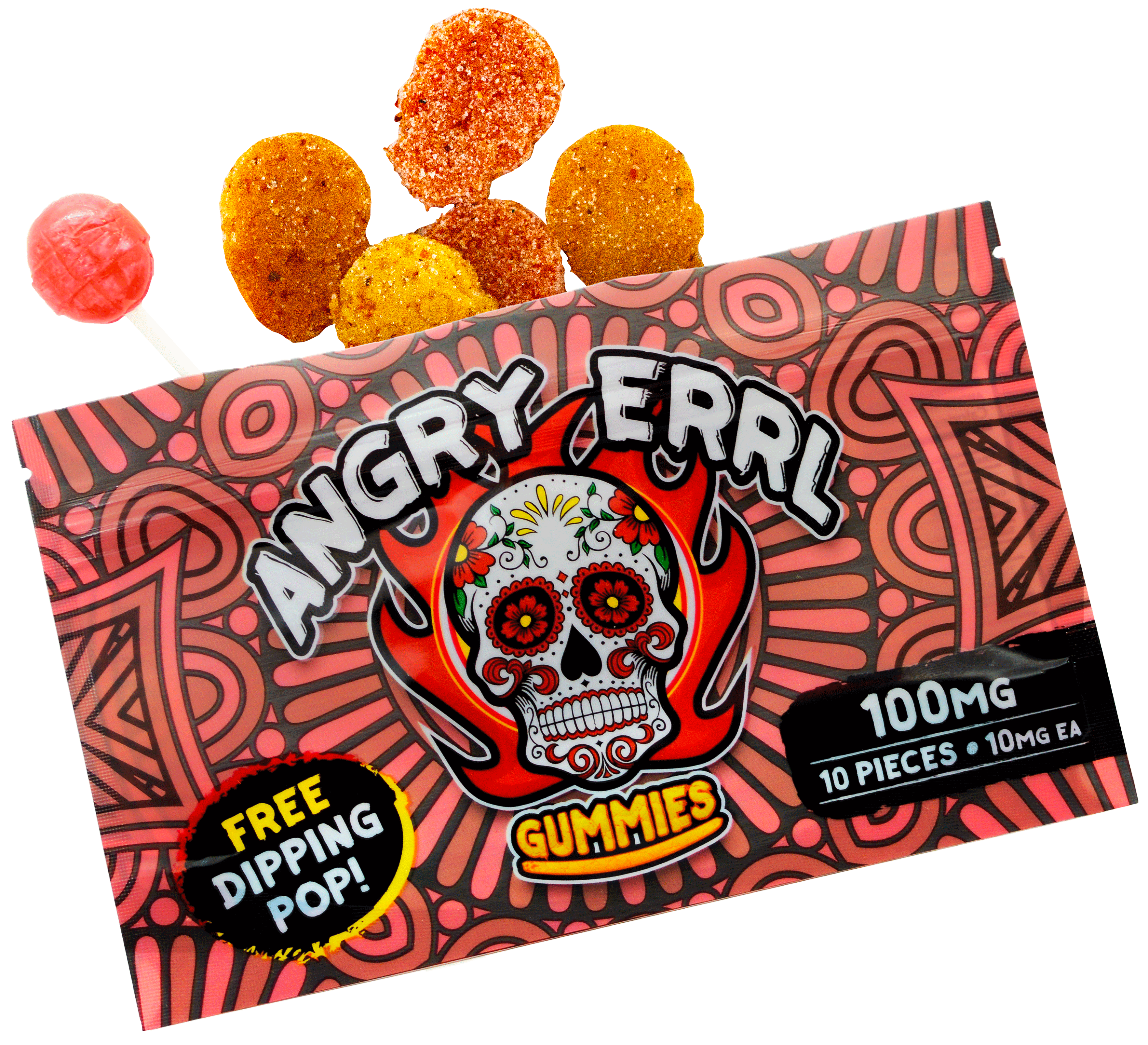 Photograph of Product: Angry Errl - Gummies (H) (100mg)