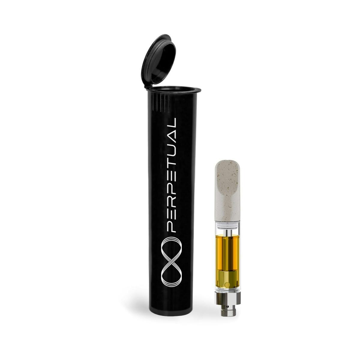 Photograph of product: Grand Daddy Purp (I) 1g Vape Cartridge- Perpetual