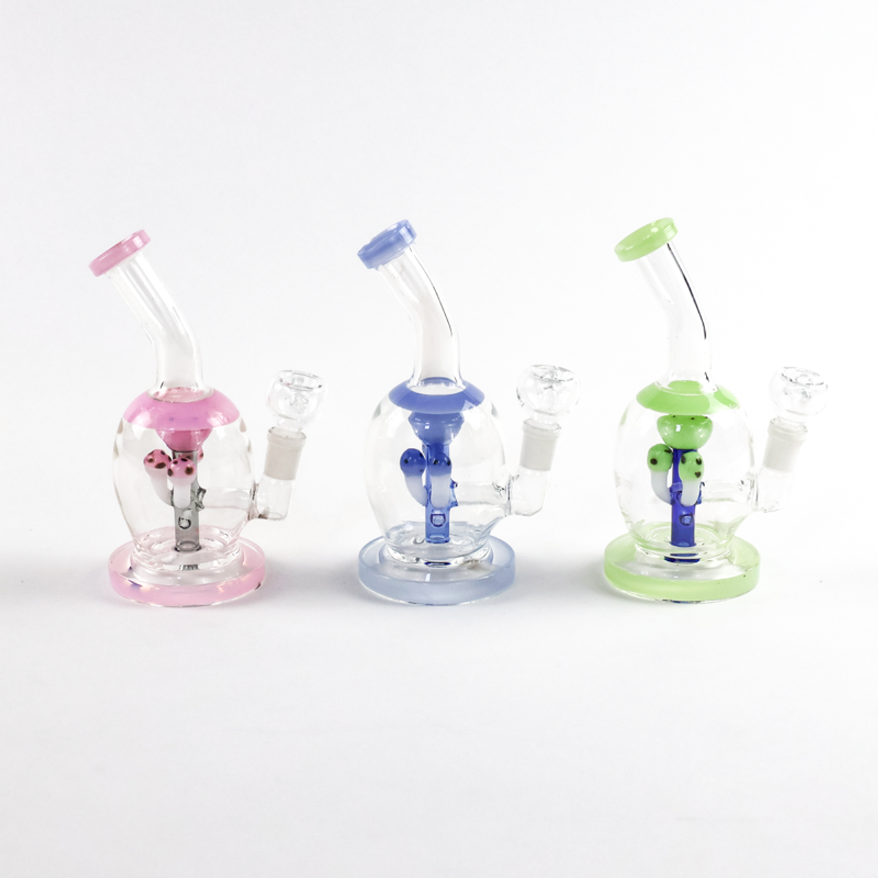 Photograph of product: 7.5" BENT NECK SPORE PERC - ASSORTED - ONE SIZE