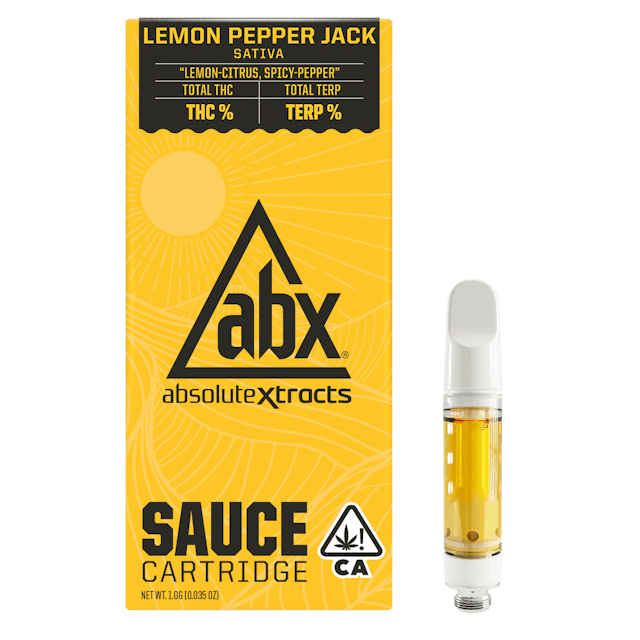 Photograph of product: ABX - Lemon Pepper Jack Sauce Cartridge - 1g - 