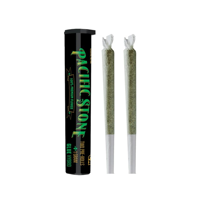Photograph of product: 805 Glue [H] Preroll 2pk   Pacific Stone - 1g