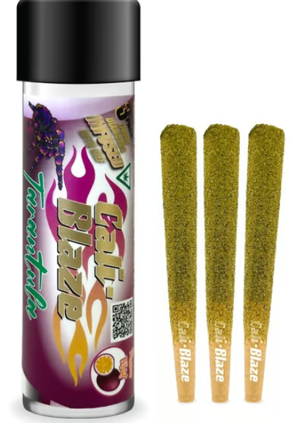 Photograph of product: Passion Fruit | 5PK 3.5G Liquid Diamond Infused Prerolls (TAX INCLUDED)