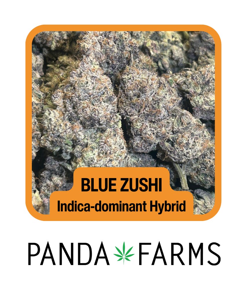 Photograph of product: Blue Zushi - 3.5g Flower