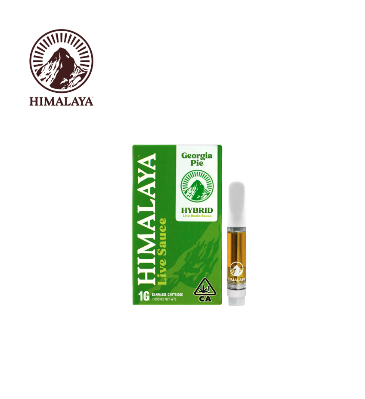 Photograph of product: GEORGIA PIE 1G LIVE RESIN SAUCE CARTRIDGE