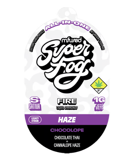 Photograph of product: Chocolope FIRE Liquid Diamond Disposable | 1g