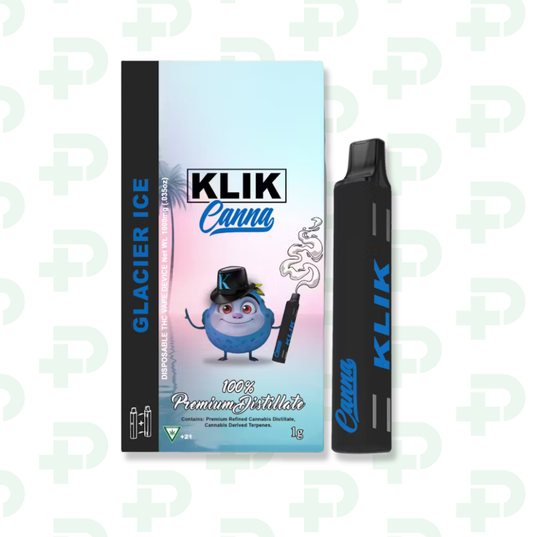 Photograph of product: KLIK Disposable - Glacier Ice