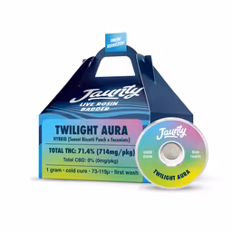Photograph of product: Jaunty- Twilight Aura Live Rosin