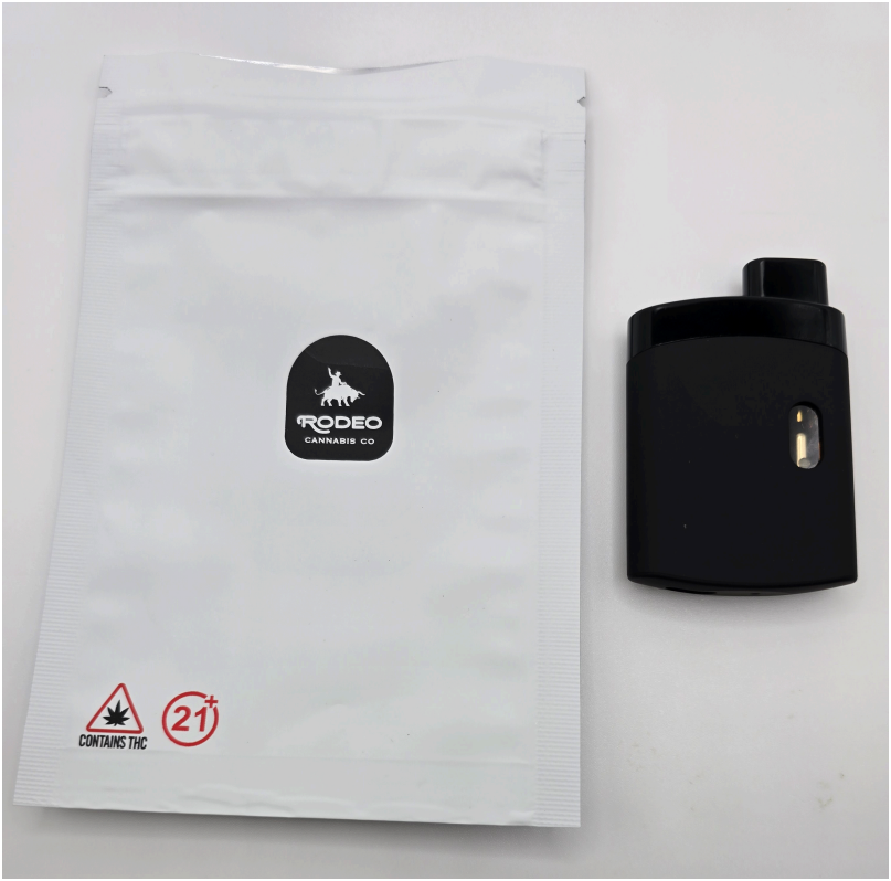 Photograph of product: Rodeo Live Resin GG4 x ADL (I) D-1g Vape (C0070000198)