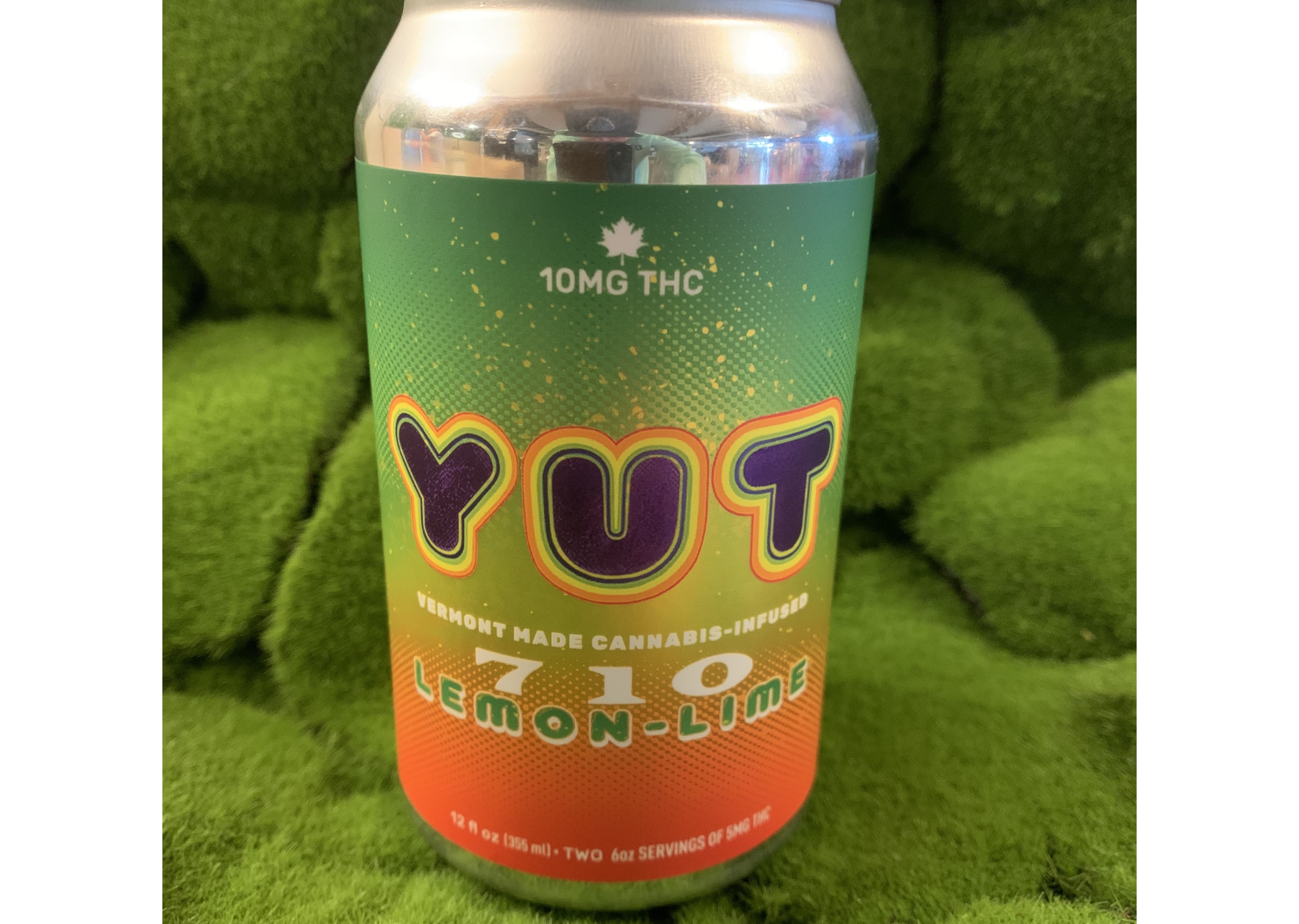 Photograph of product: 10mg Can | 710 Lemon-Lime TH-oui Soda | YUT