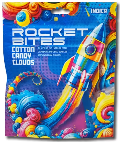 Photograph of product: Cotton Candy Clouds | Gummies 200mg