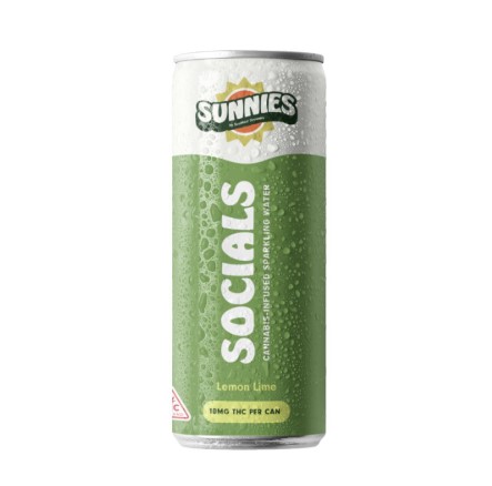 Photograph of product: 10mg Lemon Lime Infused Sparkling Water 12oz