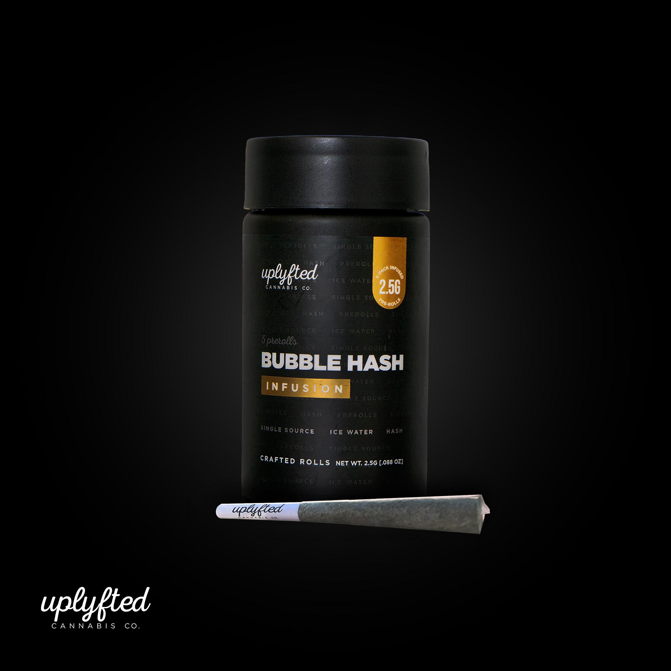 Photograph of product: Uplyfted - Bubble au chocolat Pre-Roll (5 Pack) - Canal St Runtz