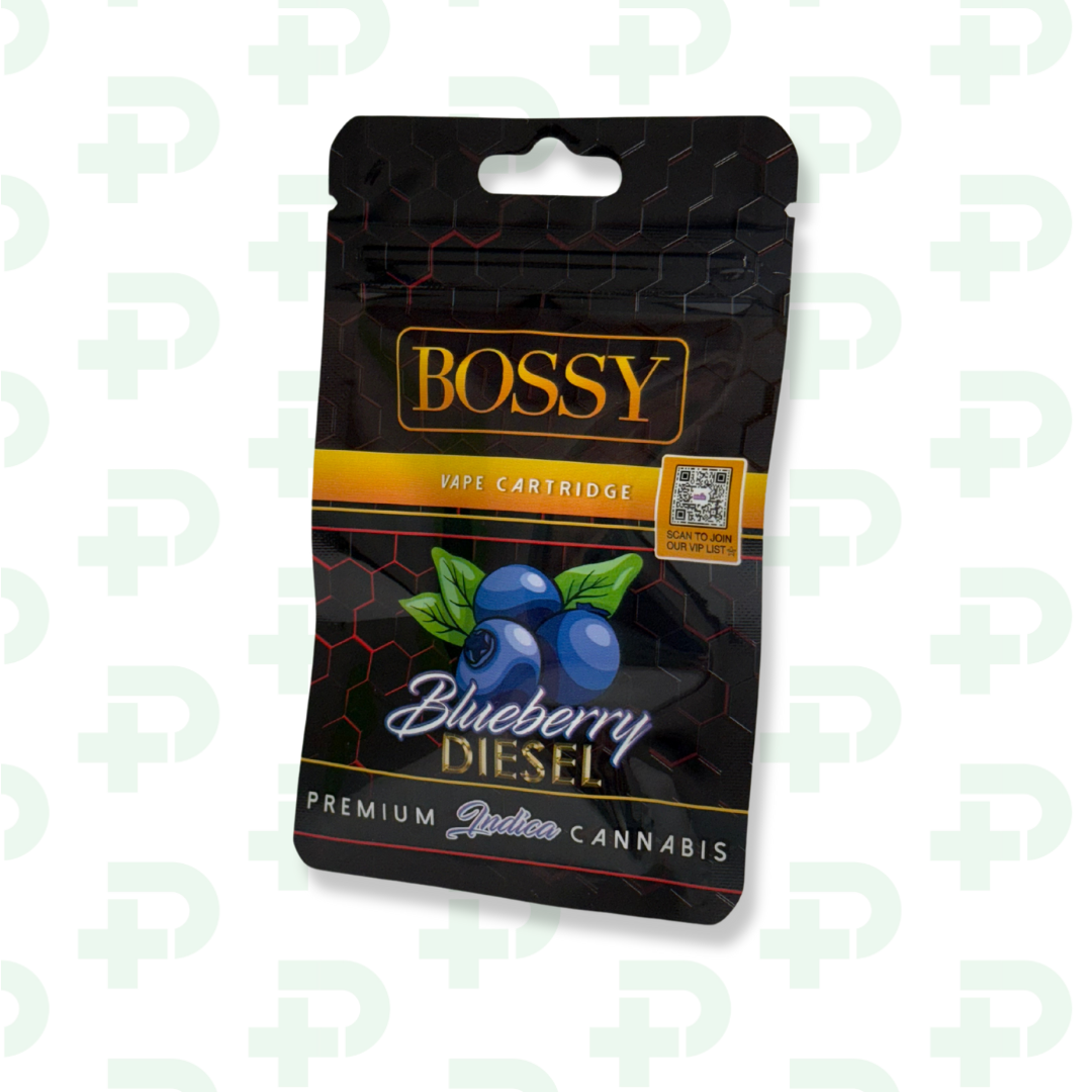 Photograph of product: Bossy Cart - Oui'd - Blueberry Diesel