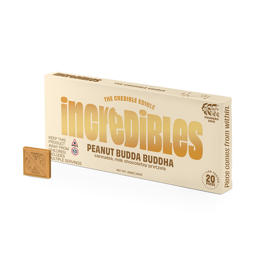 Photograph of product: Peanut Budda Buddha Bar | 20pk