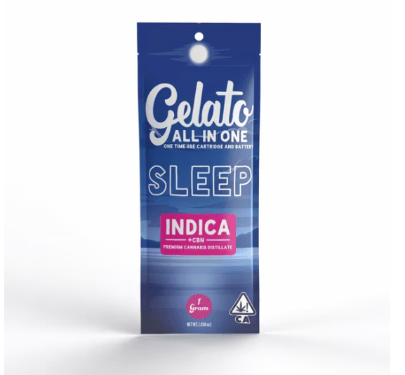 Photograph of product: Blueberry Dreamz Sleep CBN - Dispo-1g