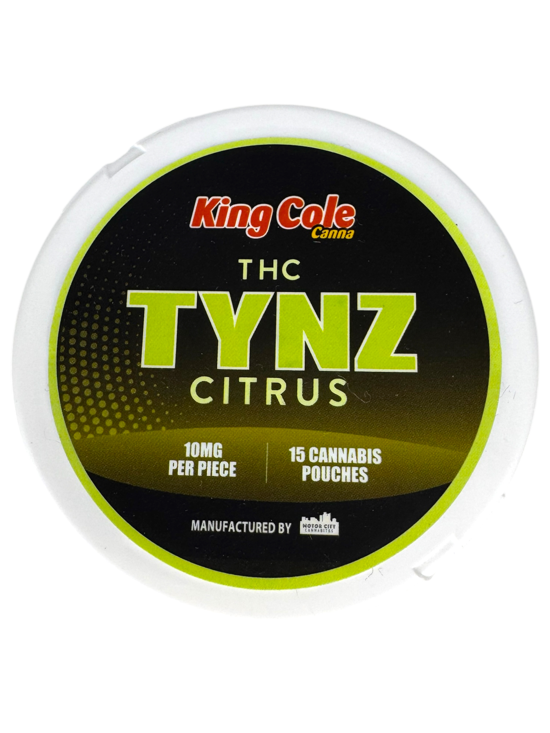 Photograph of product: 150mg Tynz Citrus Pouches