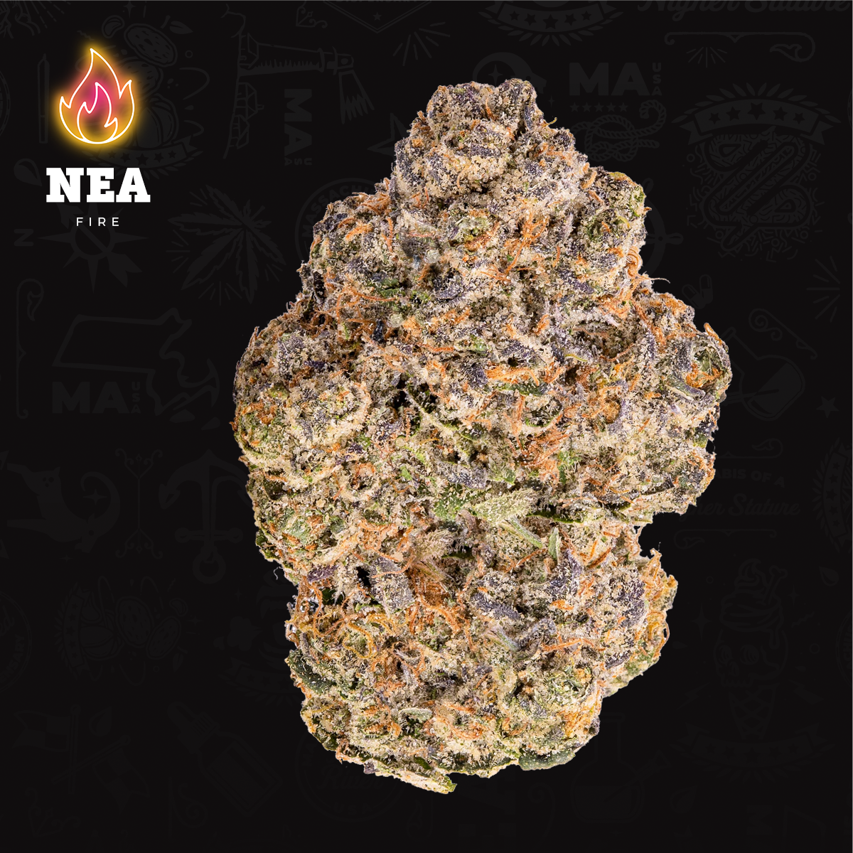 Photograph of product: Tops - - Mandarin Cookies - Hybrid - NEA Fire - 3.5g