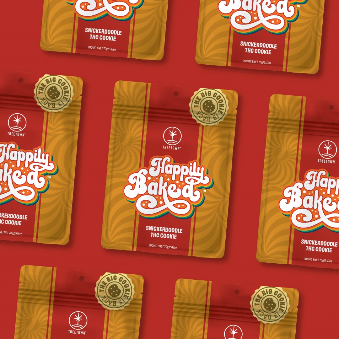 Photograph of product: Tree Town Big Cookie - Snickerdoodle - 200MG