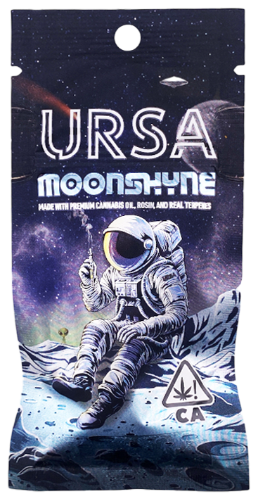 Photograph of product: URSA | Moonshyne | Mimosa | 1G Rosin/Distillate Cartridge