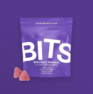 Photograph of product: [REC] BITS | Elderberry Wellness | 100mg Soft Chews