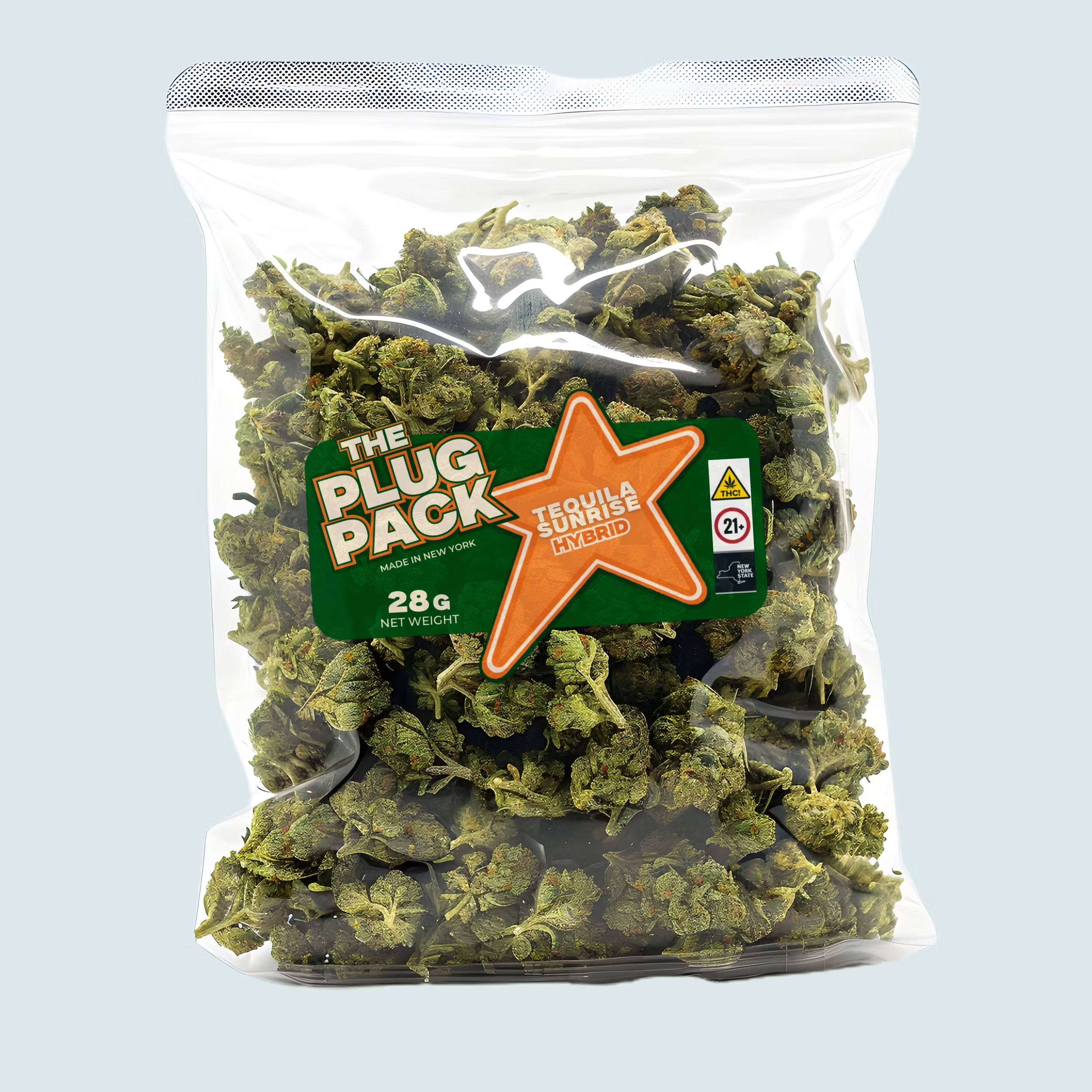 Photograph of product: The Plug Pack | Tequila Sunrise | 1oz - 28g