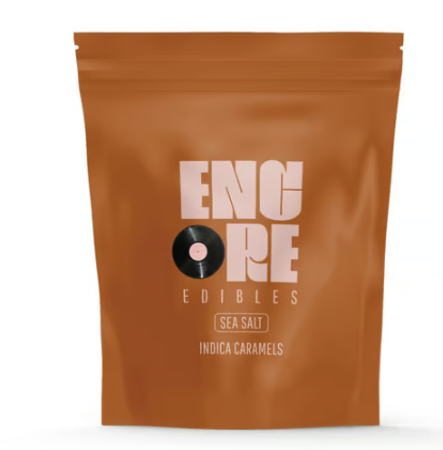 Photograph of product: Encore | Edibles| Chocolates | Caramel Sea Salt| 100mg 10pk