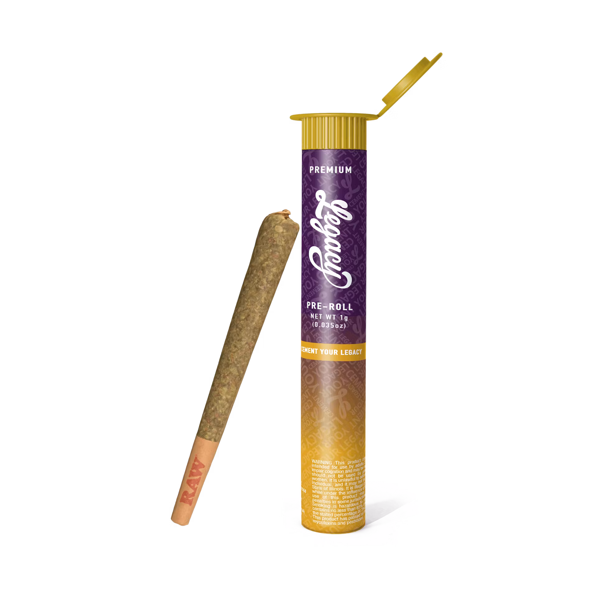 Photograph of product: Purple Cherry Ripple #1 | 1g | Single Pre-Roll | Legacy