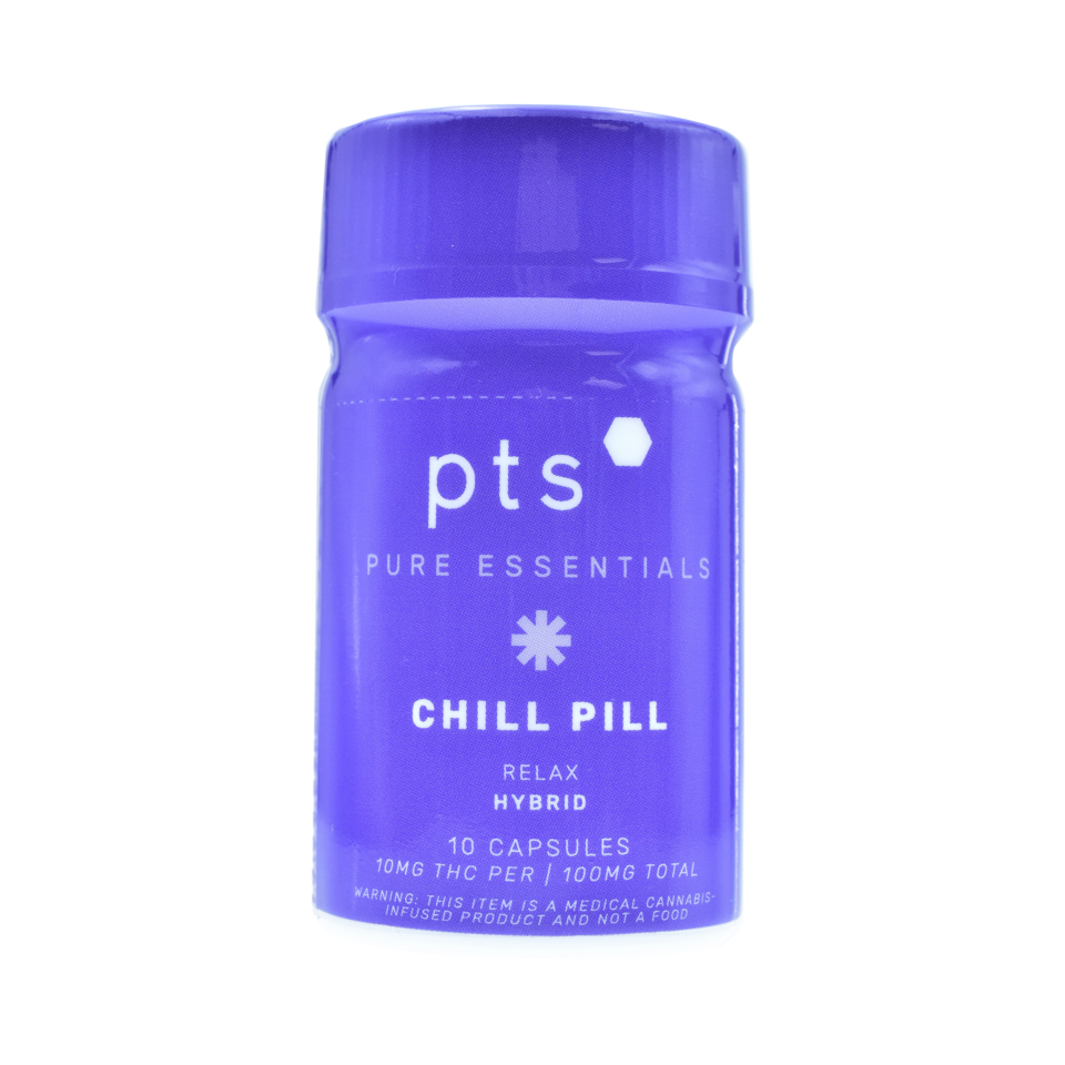 Photograph of product: Capsules Chill Pill [10pk] | 100mg