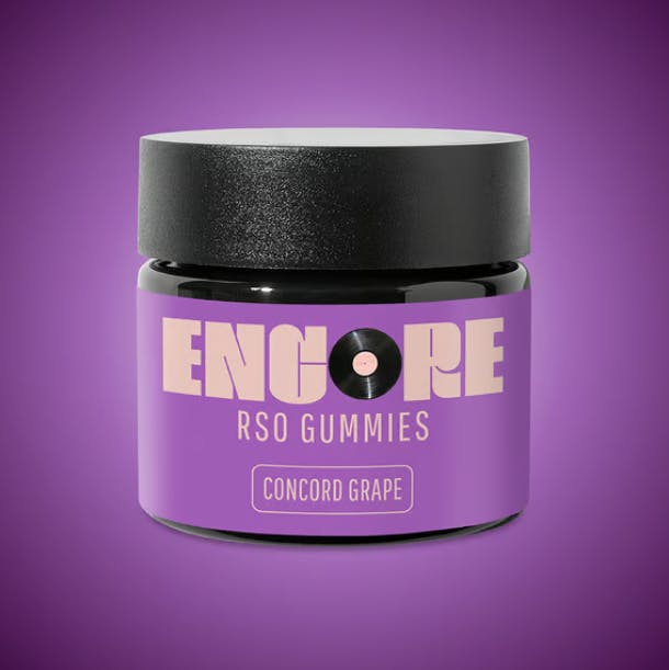 Photograph of product: Concord Grape RSO Gummies 110mg | 10pk - 