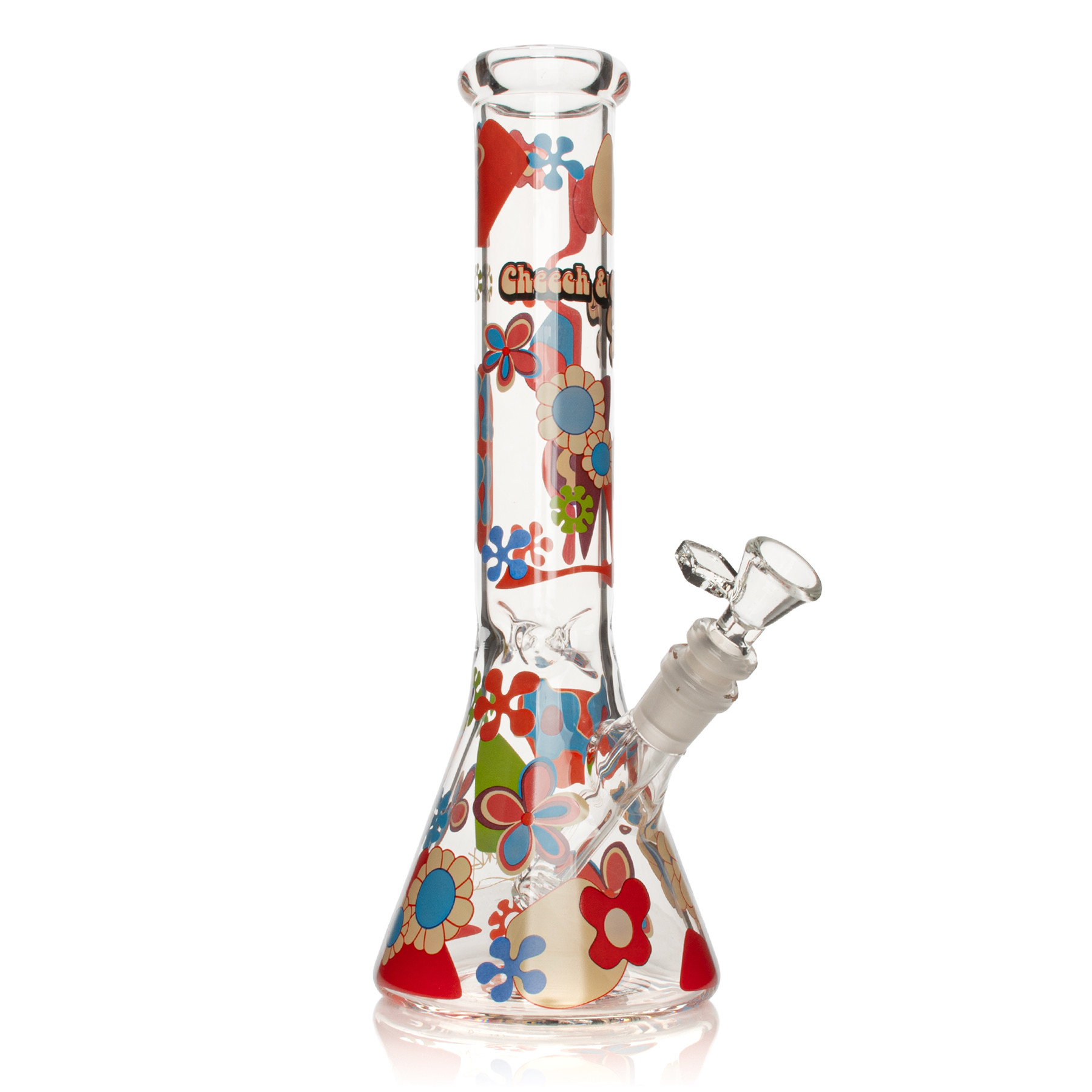 Photograph of product: 12" Clear Power To The Flower Beaker Base Water Pipe