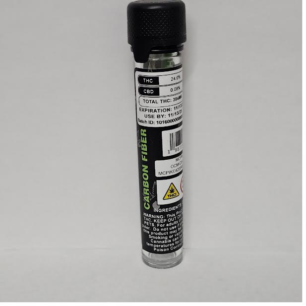 Photograph of Product: McPike Farms | Carbon Fiber | 2 pack Prerolls | 1.6g