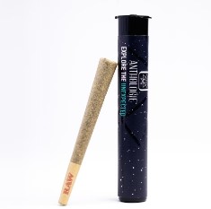 Photograph of product: Anthologie AJs Sour Diesel Single Pre-Roll 1g