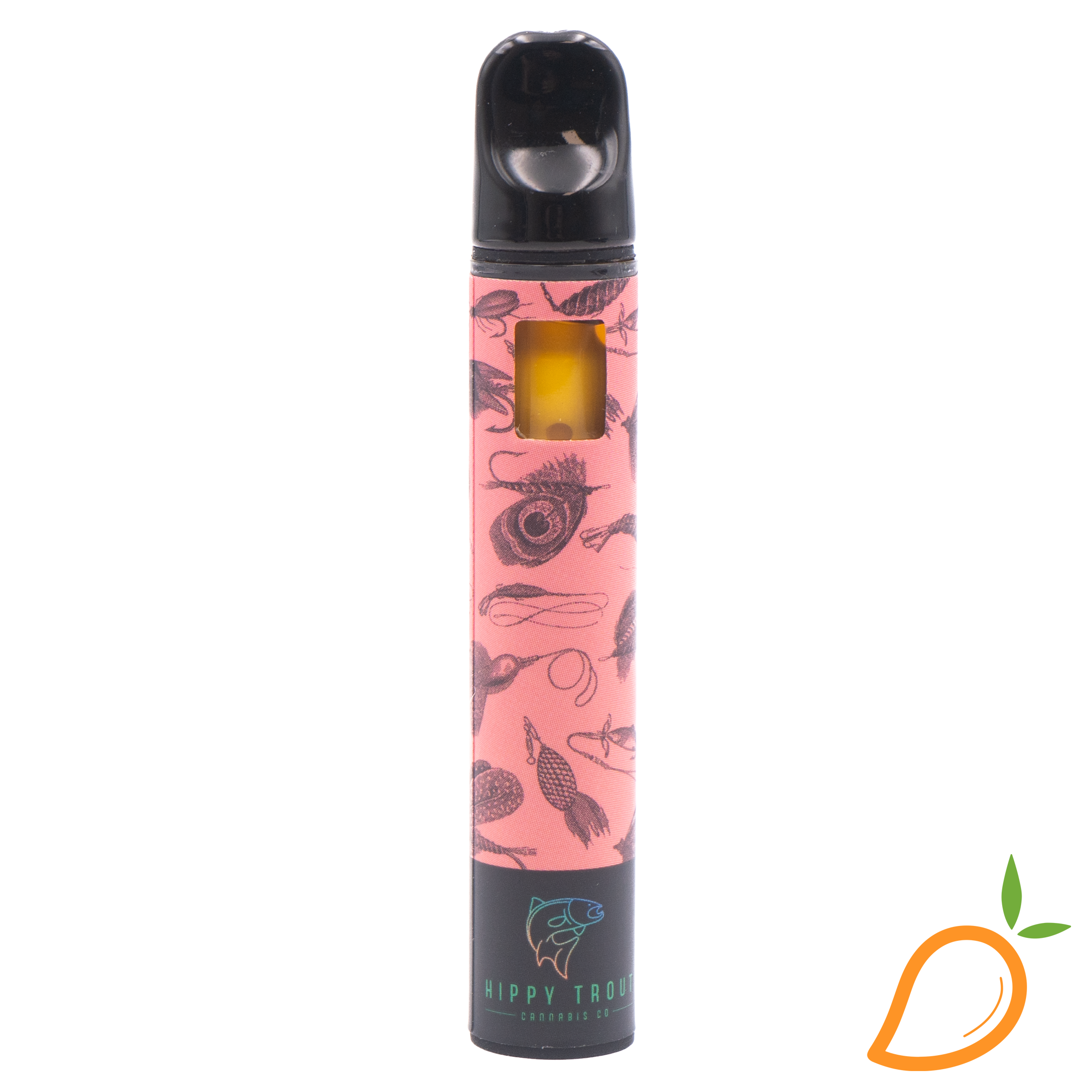 Photograph of product: 1g Bubble Gum Disposable Vape Fish Whistle Hippy Trout