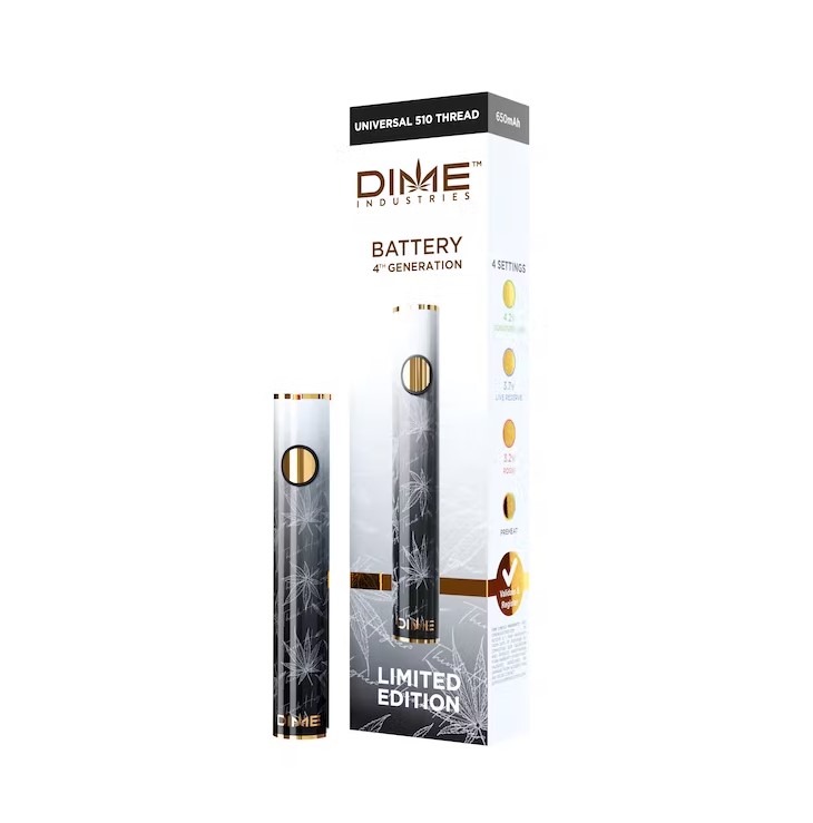 Photograph of product: BLACK DIME BATTERY - LIMITED EDITION