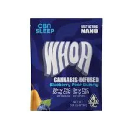 Photograph of product: BLUEBERRY PEAR TH-oui:CBN 1:1 GUMMY