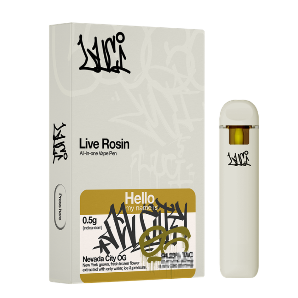 Photograph of Product: Luci | Nevada City OG | Vape AIO | Live Rosin