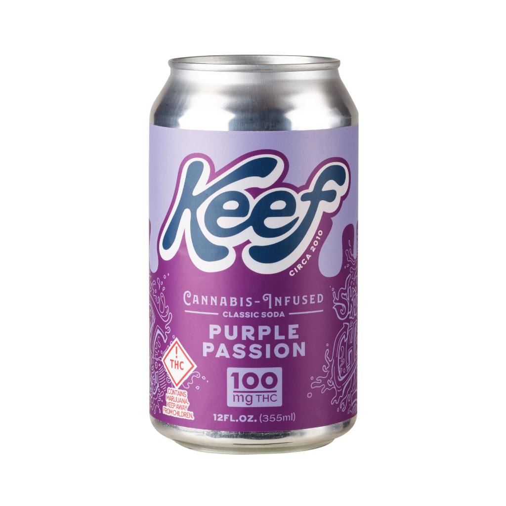 Photograph of Product: Purple Passion | Carbonated Drink | 100mg