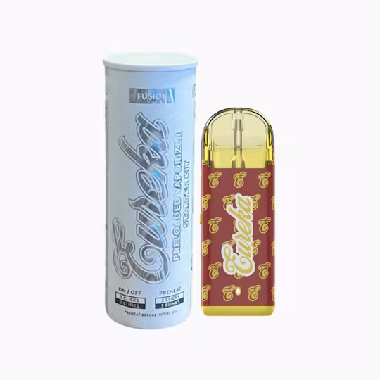 Photograph of product: Eureka Fusion | Strawberry Clemonade | AIO Preload Starter Kit | 1g
