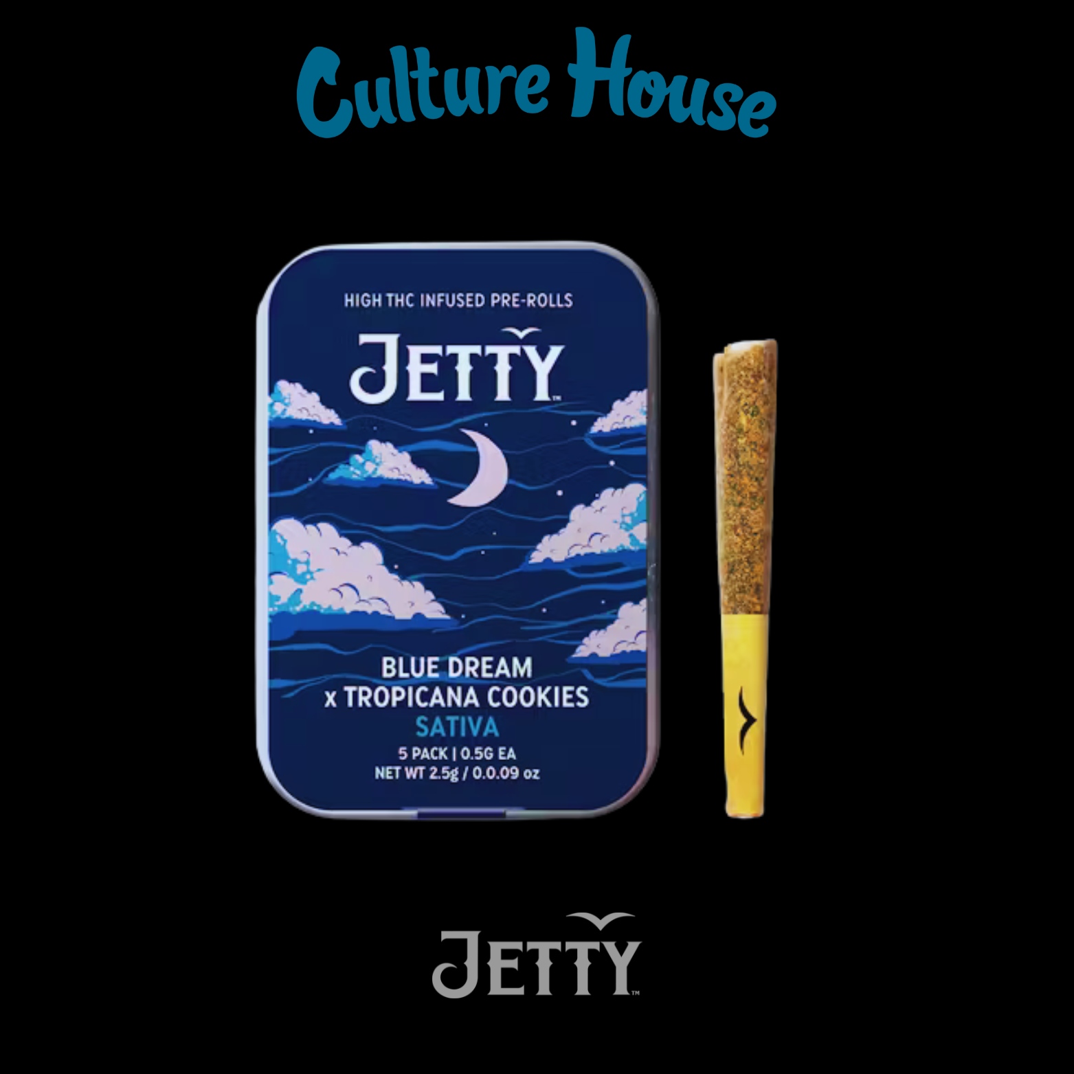 Photograph of product: Jetty | Blue Dream x Tropicana Cookies P. Roll 5PK