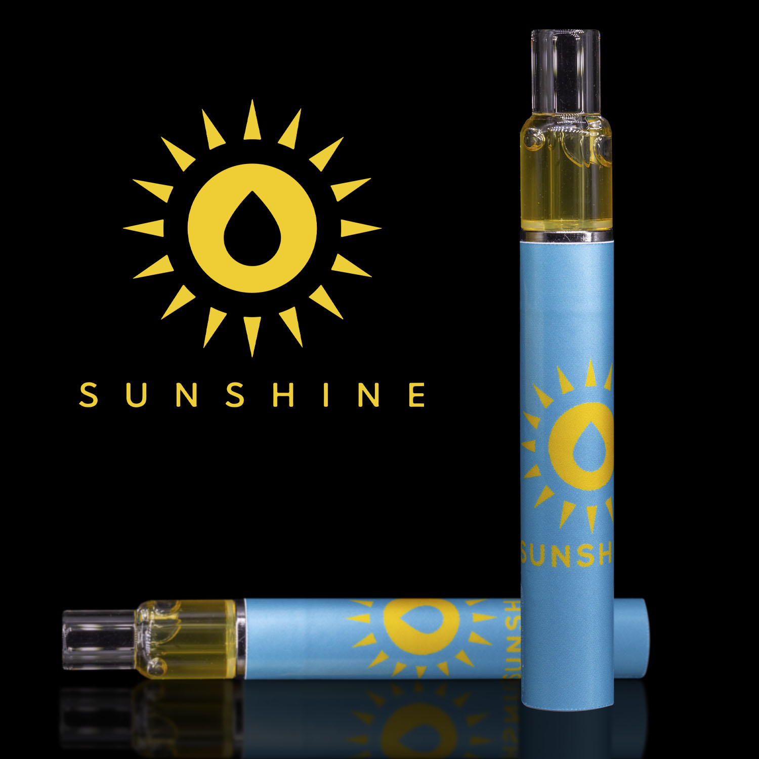 Photograph of product: Fleur De Lis Rosin Disposable Pen by Sunshine Extracts