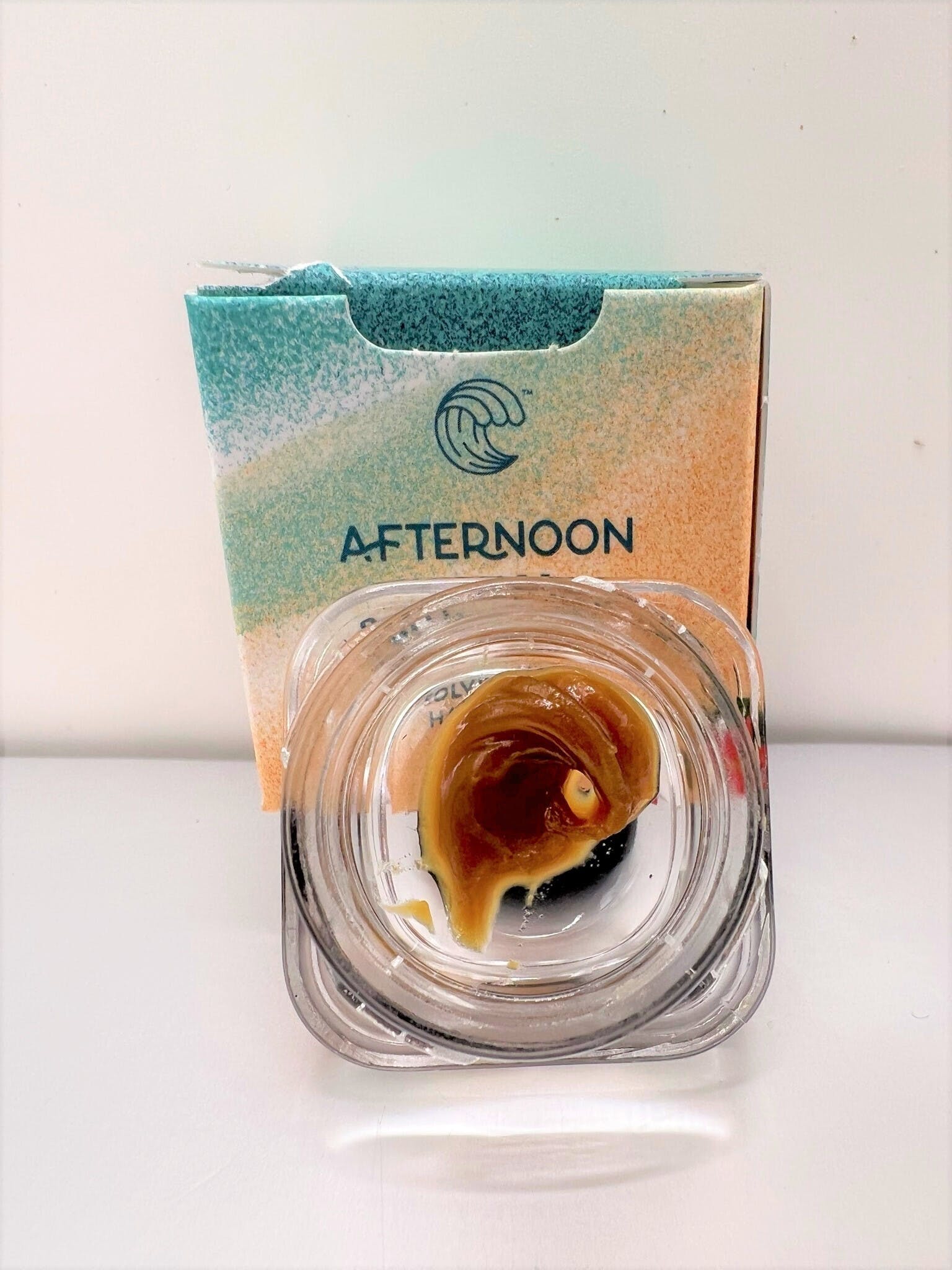 Photograph of product: Afternoon Delite Solventless au chocolat Rosin 1g Kush Mints