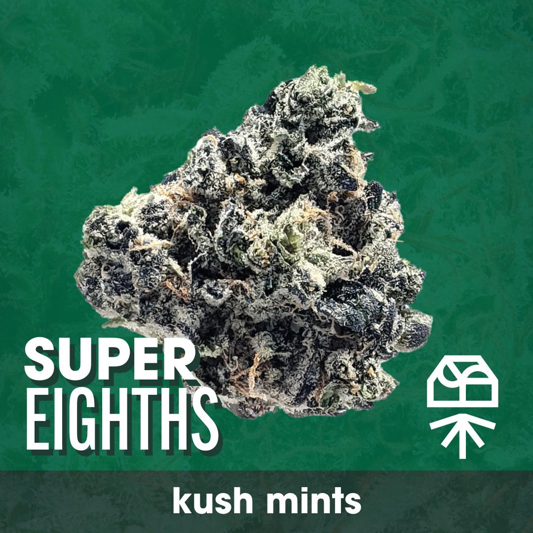 Photograph of product: Kush Mints Whole Flower 4.5g