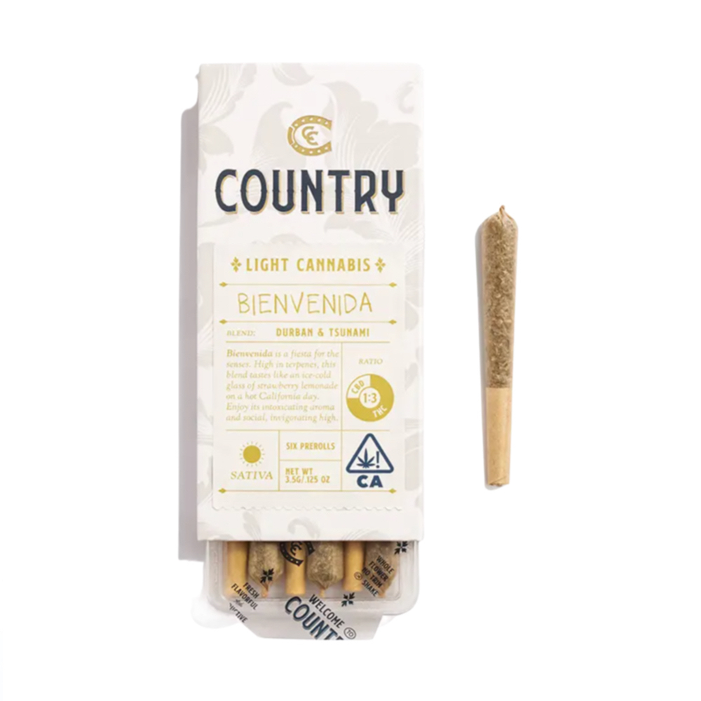 Photograph of product: Bienvenida 1:3 Preroll (6pk)