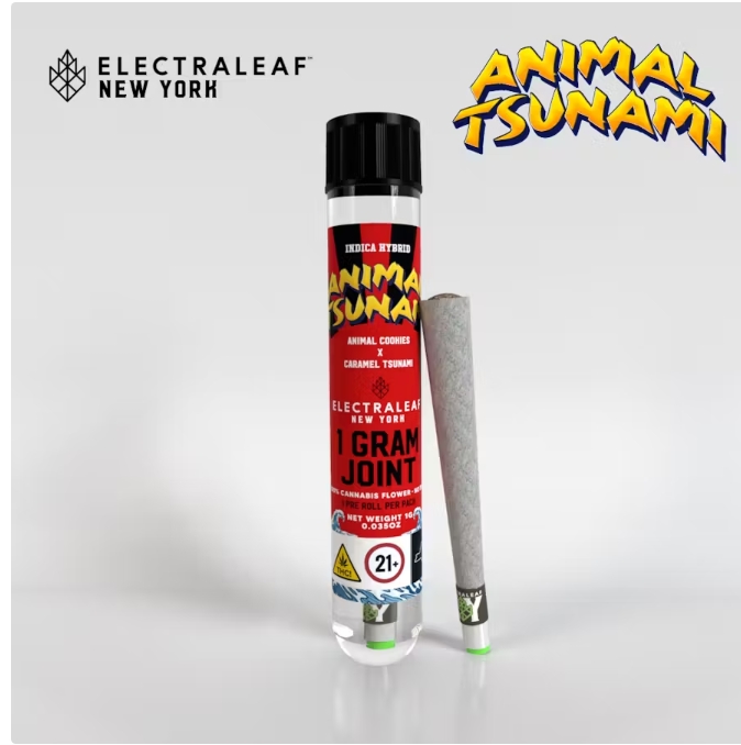 Photograph of product: Electraleaf - Animal Tsunami - 1g Pre-Roll