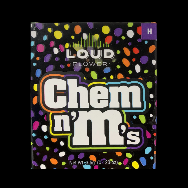Photograph of product: MI Loud - Chem N' M's - Pre Pack - - Hybrid - 3.5g